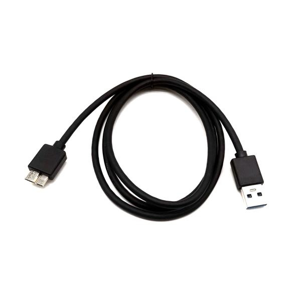 USB-A 3.0 to USB-B 3.0 외장하드 연결 케이블 블랙 1m