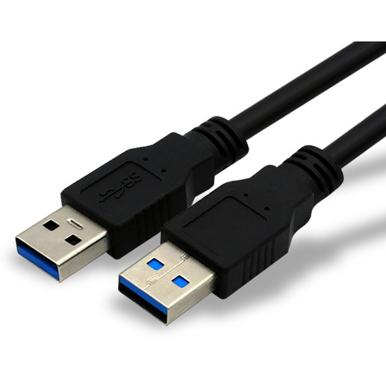 USB 3.0 AM-AM 데이터 케이블 고속 5Gbps 전력 공급 900mA 1M