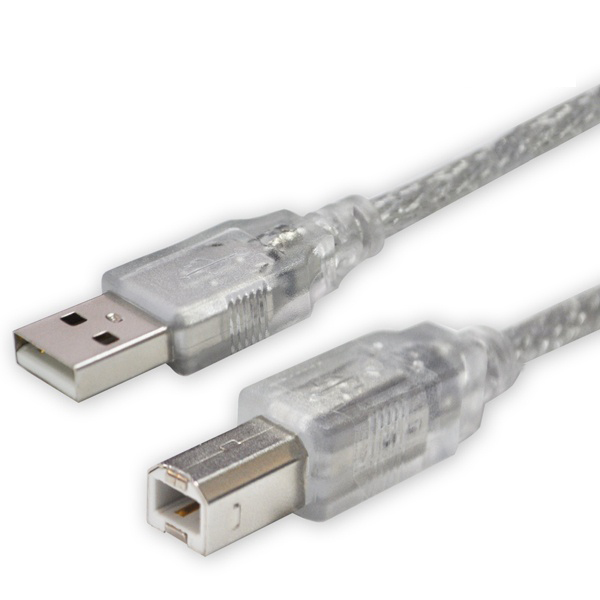 2m 길이 고속 데이터 전송 및 안정적인 연결 USB 2.0 A to B 변환 케이블