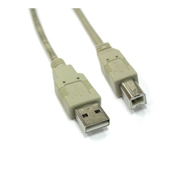 10m 길이 프린터 스캐너 연결에 최적화 고급형 USB 2.0 A to B 변환 케이블 (2중 차폐)