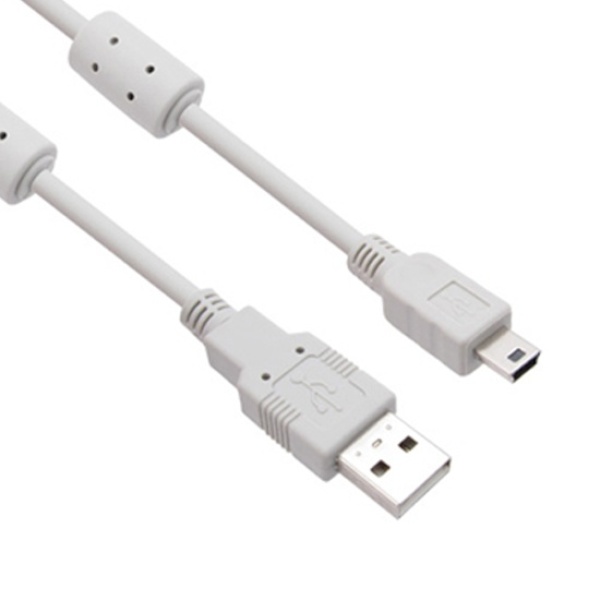 7m 길이 장거리 연결에 최적화 튼튼하고 내구성 있는 USB 2.0 A to Mini 5핀 변환 케이블