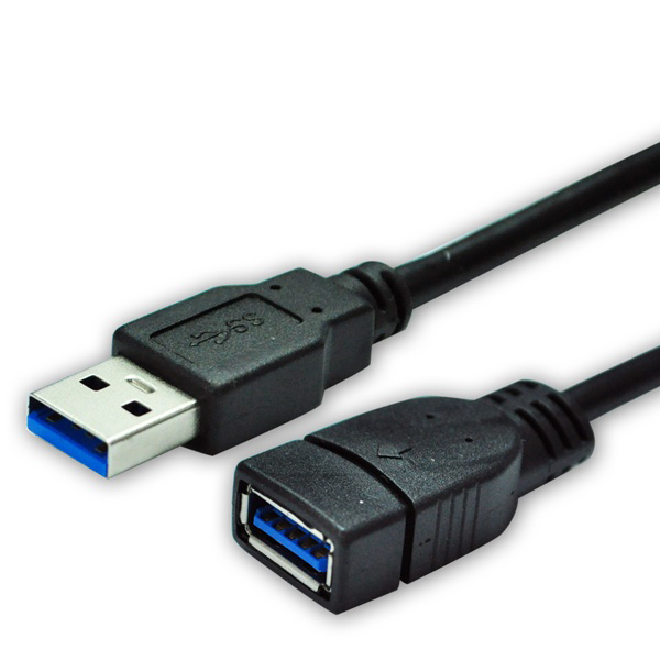 2m 길이 데스크탑 노트북 연결에 최적화 플랫형 고급형 USB 3.0 A to A 연장 케이블