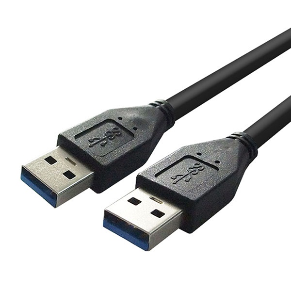 드라이브 연결용 1.5m 길이 플랫형 USB 3.0 케이블 (A to A)