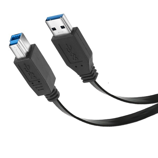 0.3m 길이 공간 활용 및 이동 편리 튼튼하고 내구성 있는 USB 3.0 A to B 변환 케이블