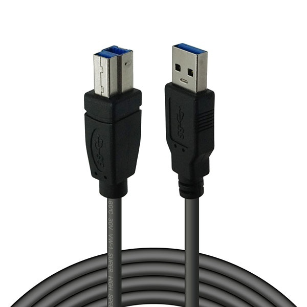 데이터 전송 및 고속 충전 지원 USB 3.0 A to B 변환 케이블 (3m)