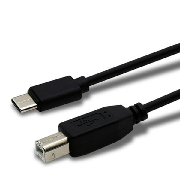 고속 충전 지원 Type-C 3.1 to USB-B 2.0 변환 케이블 (1.5m)