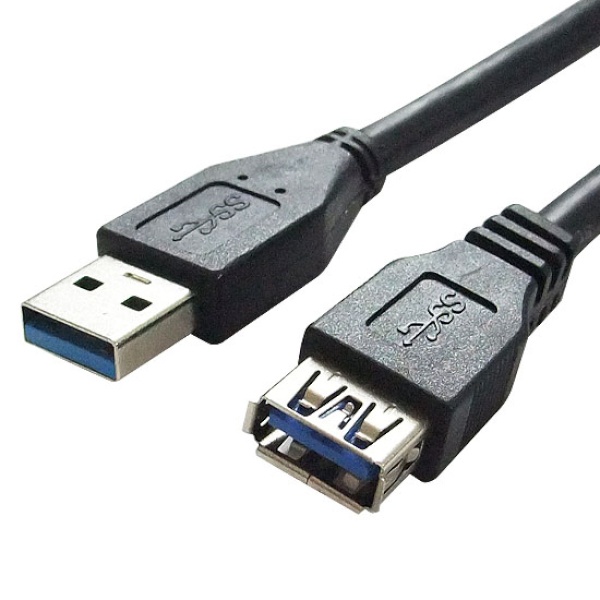 데이터 전송 및 고속 충전 지원 USB 3.0 A 수 to A 암 연장 케이블 (3m 튼튼하고 내구성 있는 케이블)