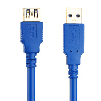 USB (AM - AF) 3.0ver 연장 케이블 블루 3m