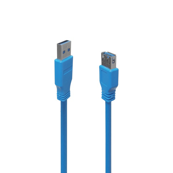 USB 3.0 AM-AF 연장케이블 블루 5M 고속 데이터 전송 및 충전 지원