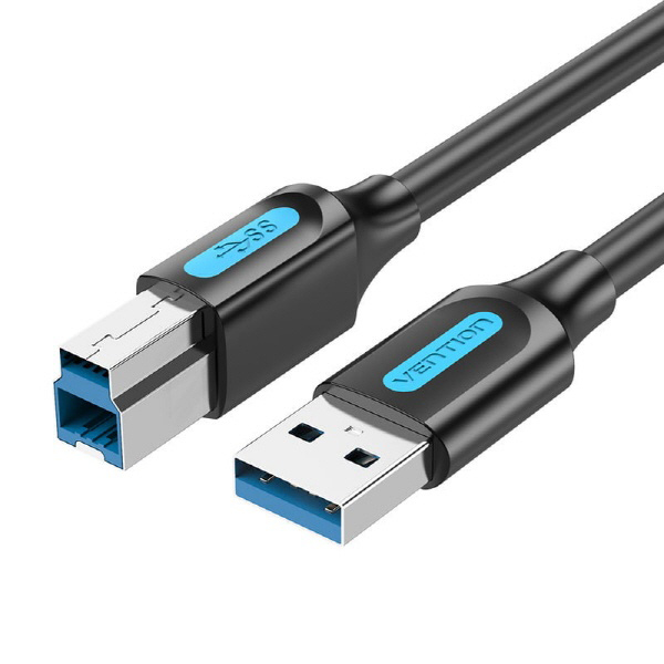 USB-A 3.0 to USB-B 3.0 변환케이블 1m 기본단자 : A to B (AM-BM) 순동코어 3중차폐