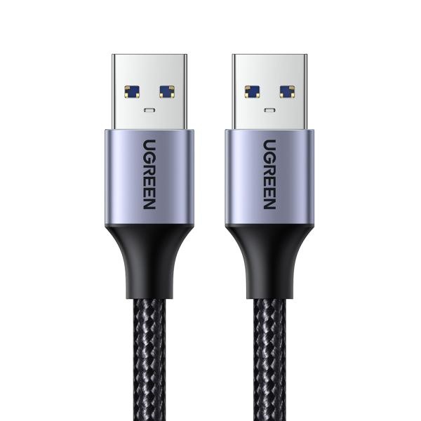 USB-A to USB-A 케이블 0.5m 5Gbps PVC+나일론메쉬 AM-AM