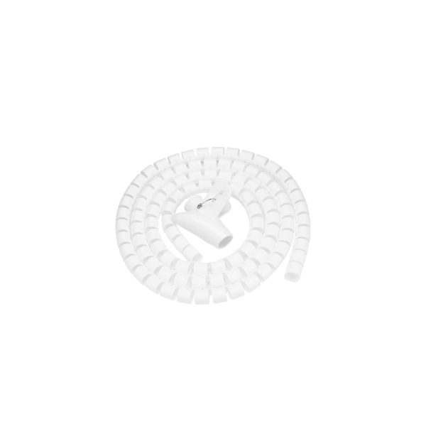 직경 25mm 매직 케이블 (1.5M 흰색) - 케이블 보호 및 정리용 가정 및 사무실용