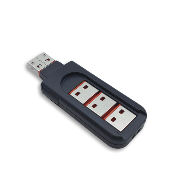 USB A타입 잠금장치 세트 (USB 커넥터 4개 색상 구분)