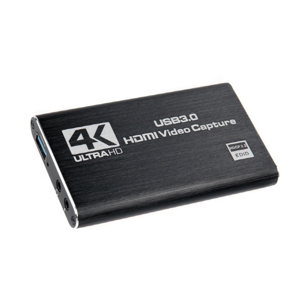UHD 4K 지원 USB 외장형 HDMI 캡처카드 [101x60x13mm]