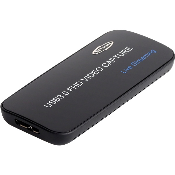 USB3.0 외장타입 영상/화면 캡처 HDMI 컨버터 블랙 [4KUHD/2160p]