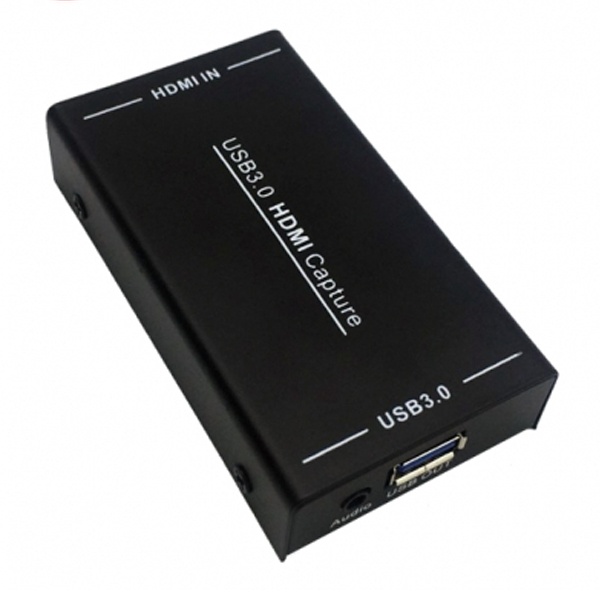 USB3.0 HDMI IN 외장 영상캡처카드 [1080p] 블랙