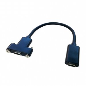 USB C타입 연장 판넬형 케이블 [CF-CF] 0.2M USB3.1 C타입 연장 판넬(고정)형 케이블 (CF to CF)