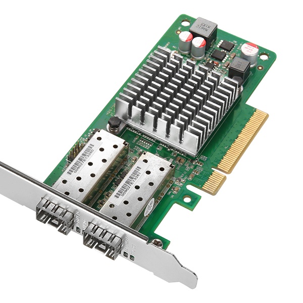 서버용 10Gbps 2포트 PCI-E PC용 유선 랜카드