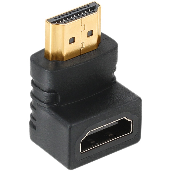 HDMI(M/F) 하향 꺾임형 젠더