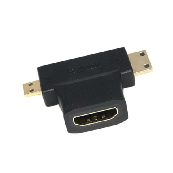 HDMI(F) ▶ Micro HDMI(M) or Mini HDMI(M) 모니터 변환 젠더