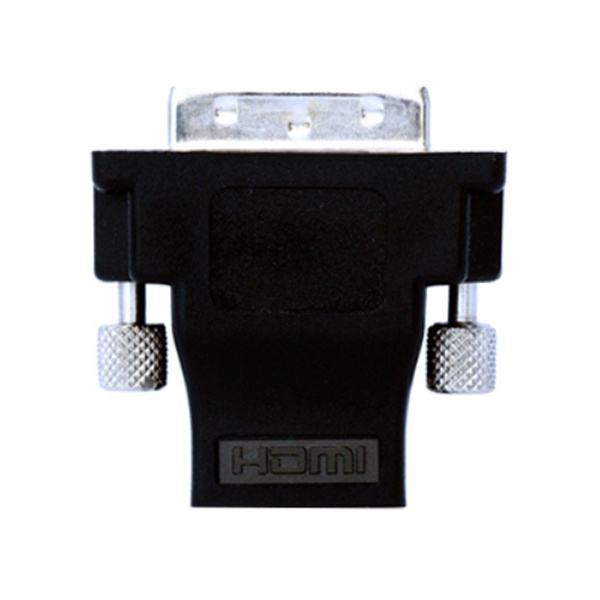 HDMI(F) ▶ DVI-D듀얼(M) 모니터 변환 컨버터 블랙