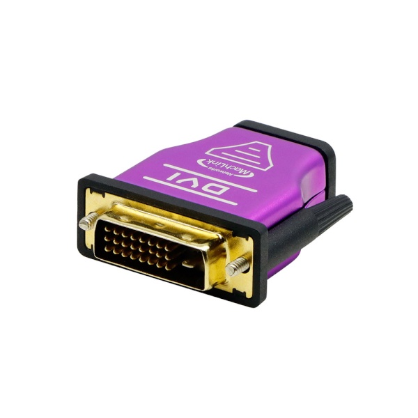 HDMI(F) ▶ DVI-D / 24+1 듀얼(M) 메탈형 모니터 변환 젠더