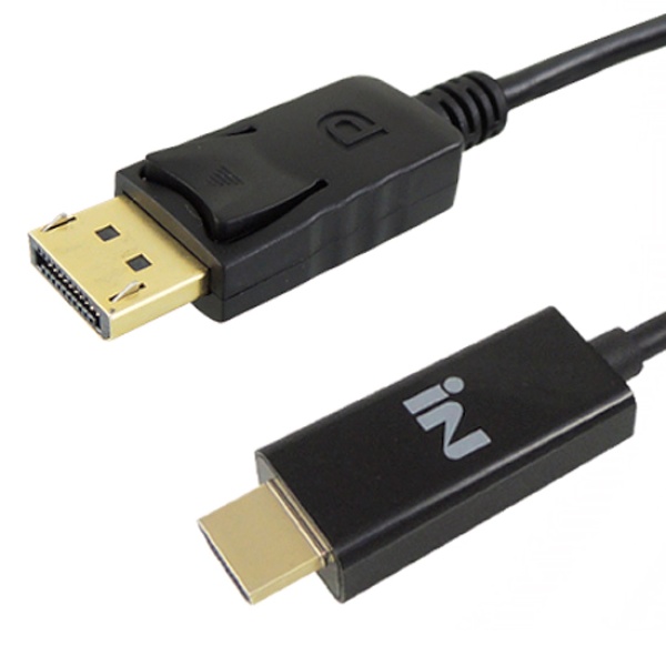 DisplayPort 1.2 to HDMI 1.4 모니터 다이렉트 변환 락킹형 케이블 3m [보호캡 / PVC]
