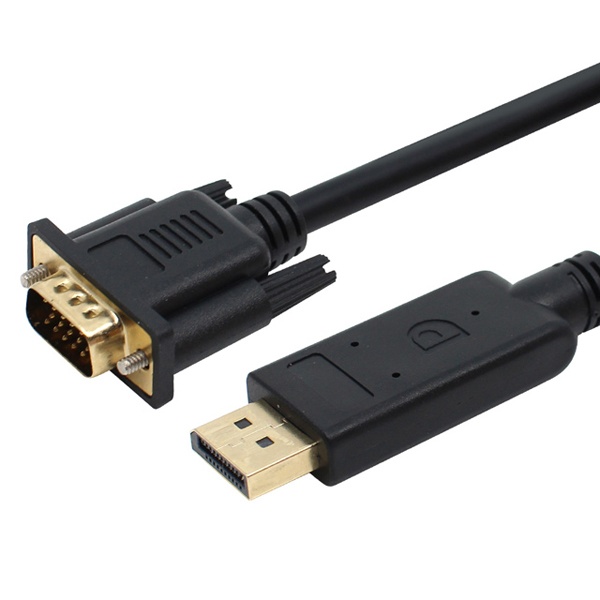 DisplayPort to D-SUB 구형 모니터 연결 케이블 2m