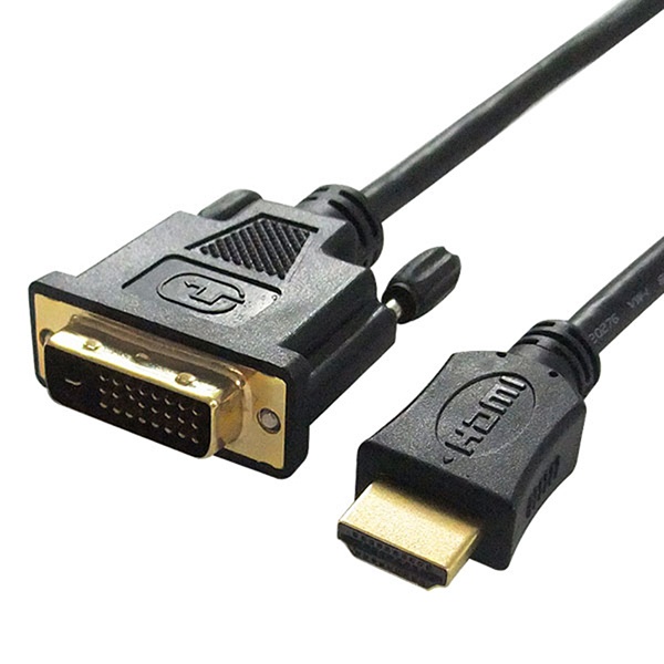 HDMI Ver1.3 to DVI-D 모니터 변환 장거리 케이블 3m