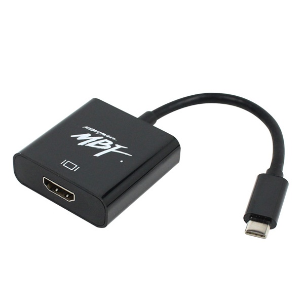 C타입 to HDMI 모니터 변환 컨버터 블랙 [4K지원]