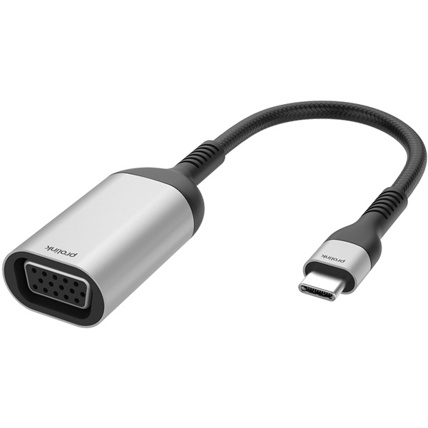 USB C타입 to D-SUB 구형 모니터 변환 케이블형 컨버터 [FHD지원]