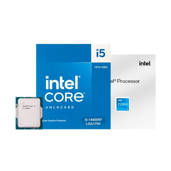 [CPU] INTEL 코어 i5-14600KF 정품박스 (랩터레이크 리프레시/3.5GHz/24MB/쿨러미포함)