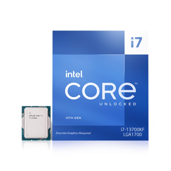 [CPU] INTEL 코어13세대 i7-13700KF 정품박스 (랩터레이크 /3.40GHz/30MB/쿨러 미포함)