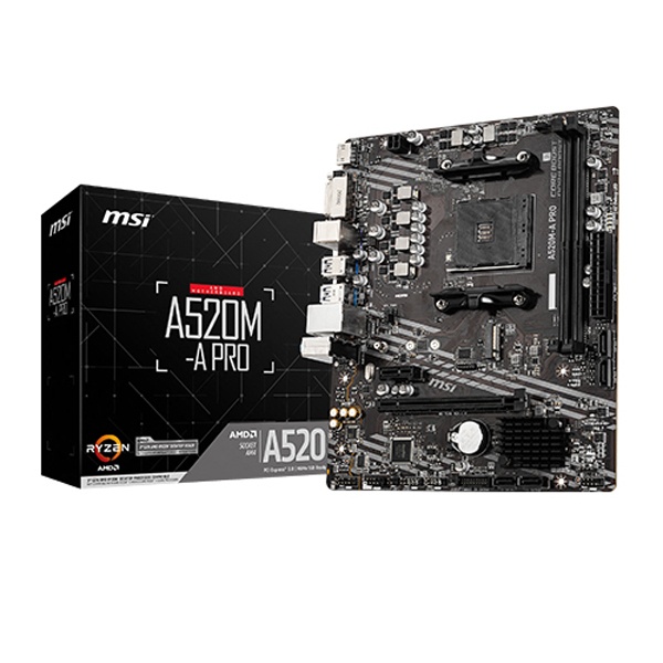 [메인보드] MSI A520M-A PRO (AMD A520/M-ATX)