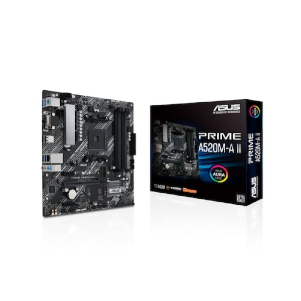 [메인보드] ASUS PRIME A520M-A II 대원씨티에스 (AMD A520/M-ATX)