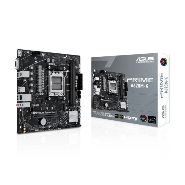 [메인보드] ASUS PRIME A620M-K 대원씨티에스 (AMD A620/M-ATX)