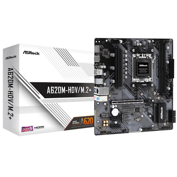 [메인보드] ASRock A620M-HDV/M.2+ 에즈윈 (AMD A620/M-ATX)