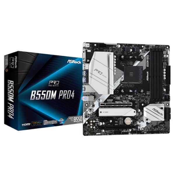 [메인보드] ASRock B550M PRO4 에즈윈 (AMD B550/M-ATX)