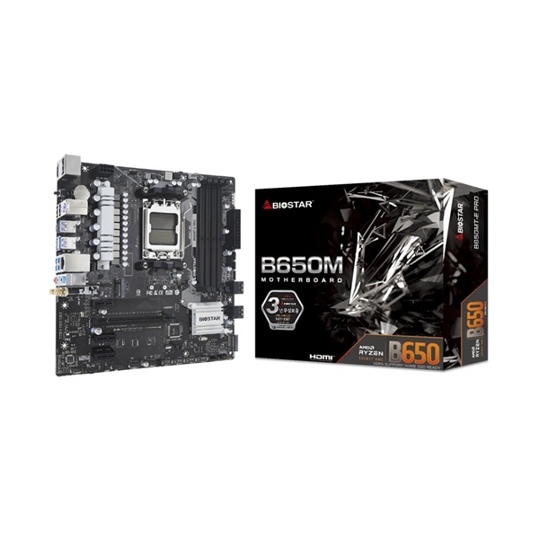 [메인보드] BIOSTAR B650MT-E PRO 제이씨현 (AMD B650/M-ATX)
