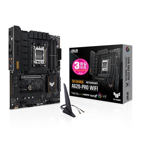 [메인보드] ASUS TUF Gaming A620-PRO WIFI STCOM (AMD A620/ATX)