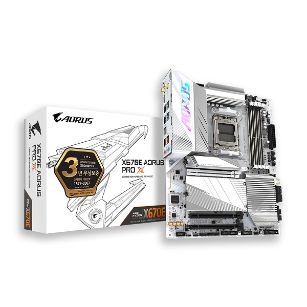[메인보드] GIGABYTE X670E AORUS PRO X 제이씨현 (AMD X670E/ATX)