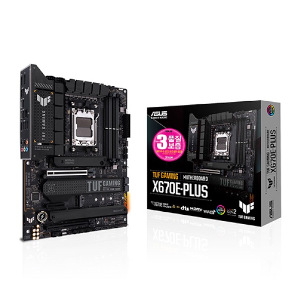 [메인보드] ASUS TUF Gaming X670E-PLUS STCOM (AMD X670/ATX)