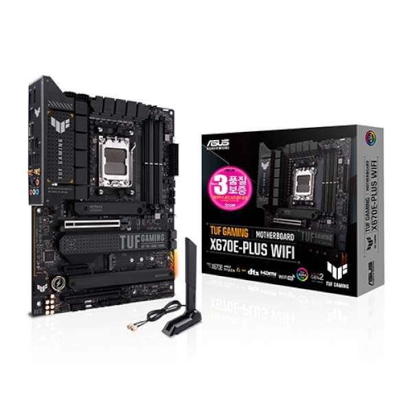 [메인보드] ASUS TUF Gaming X670E-PLUS WIFI STCOM (AMD X670/ATX)