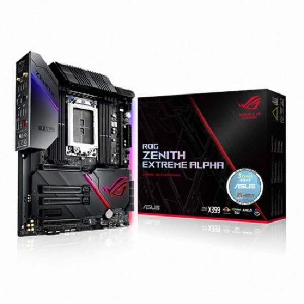 [메인보드] ASUS ROG ZENITH EXTREME ALPHA 대원씨티에스 (AMD X399/E-ATX)
