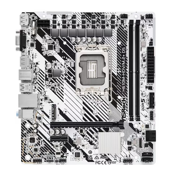 [메인보드] ASRock H610M-HDV/M.2+ D5 디앤디컴 (벌크) (인텔H610/M-ATX)