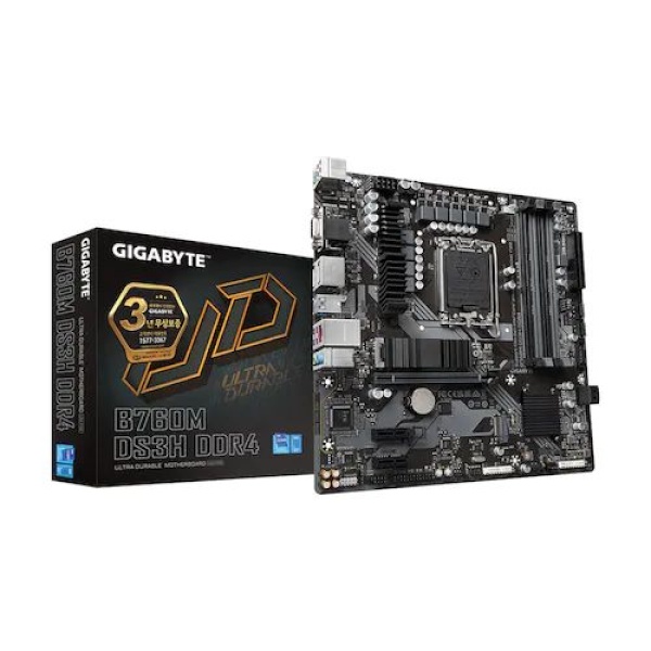 [메인보드] GIGABYTE B760M DS3H D4 제이씨현 (인텔B760/M-ATX)