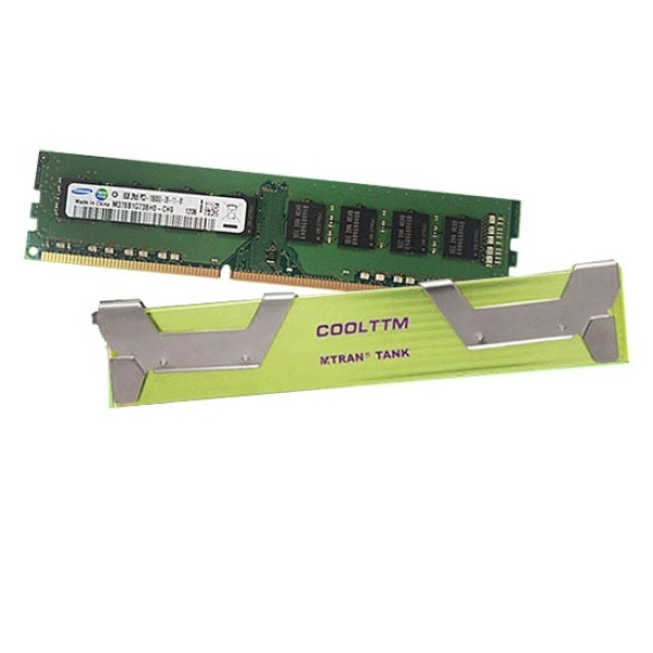 [메모리] 삼성 DDR3 PC3-12800 & CYNEX 엠트란 탱크 방열판 8GB (1600)