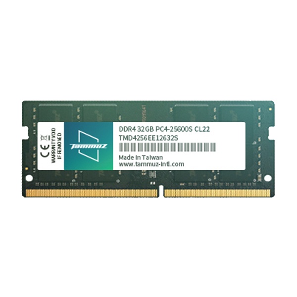 [메모리] 타무즈 노트북용 DDR4 PC4-25600 CL22
