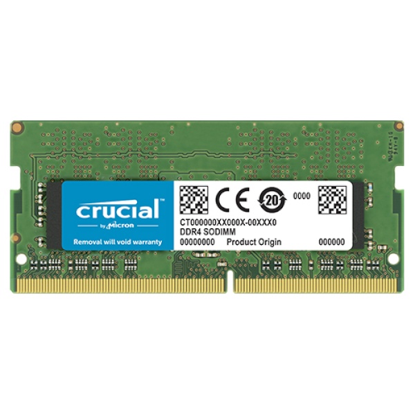 [메모리] 마이크론 노트북용 Crucial DDR4 PC4-25600 저전력 대원씨티에스 8GB (3200)