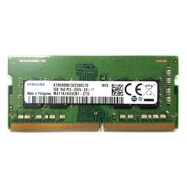 [메모리] 삼성전자 노트북용 DDR4 PC4-21300 저전력 (20년도 이전 주차) 8GB (2666)